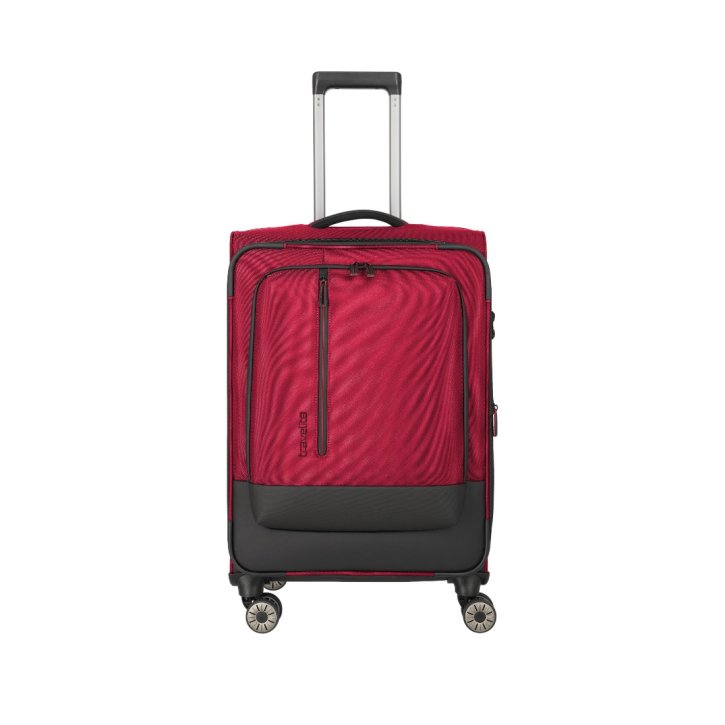 Travelite CROSSLITE 5.0 4w Trolley M erw. red